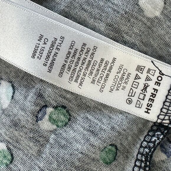 joe fresh polka dot cold shoulder dress plus size 1X - Picture 5 of 6